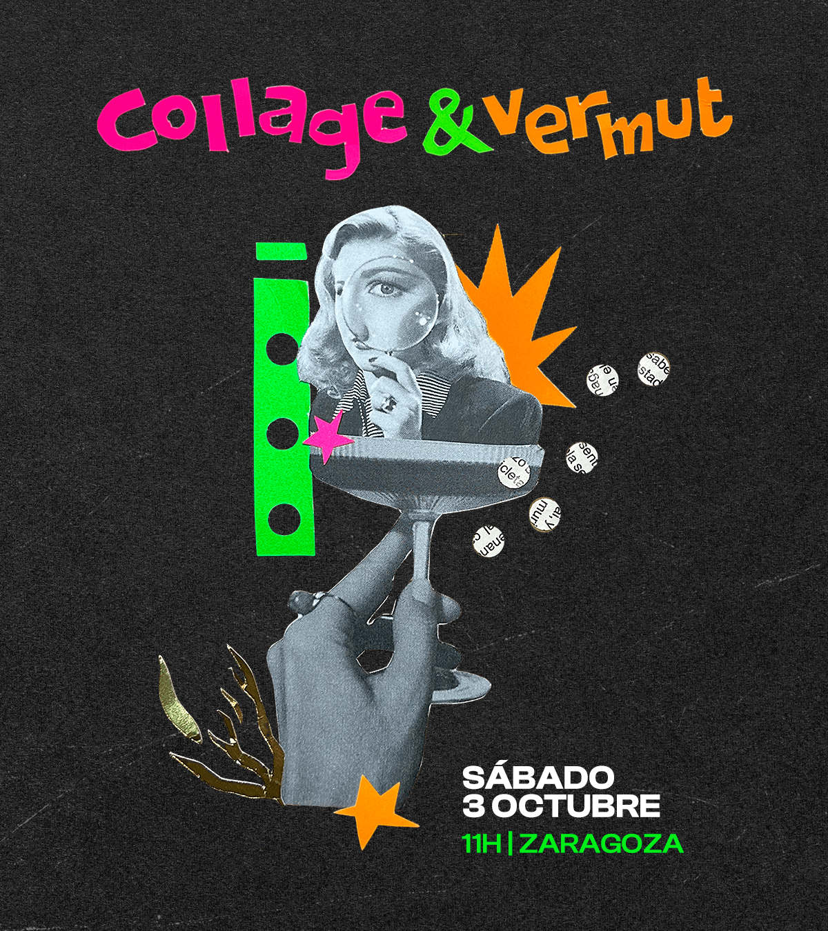Taller Collage&Vermut | 8ª Edición | 3 octubre